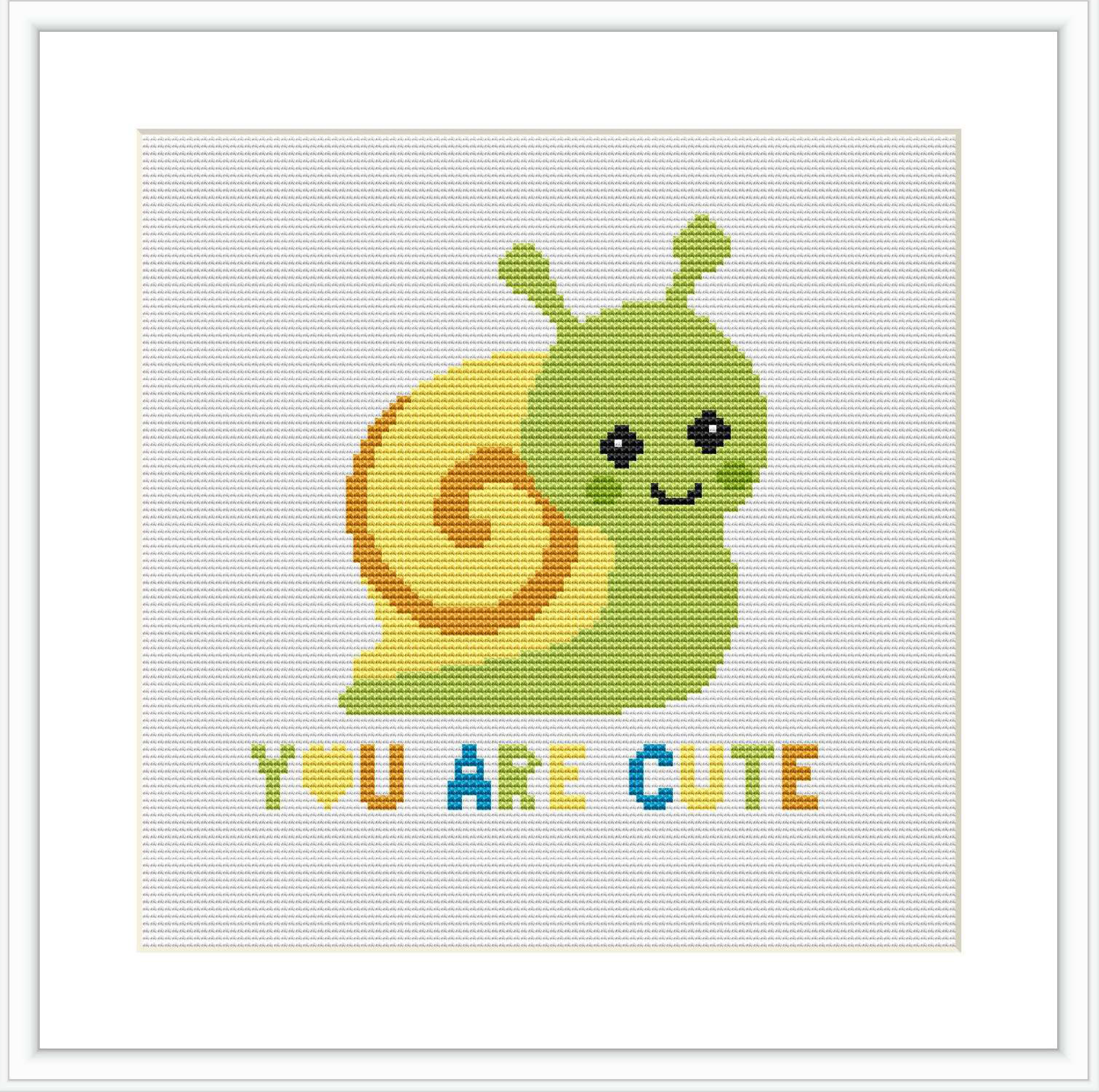 A green snail with a yellow spiral shell, smiling, with the phrase 'YOU ARE CUTE' below it in colorful letters on a white background.